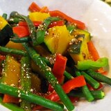 彩り温野菜の中華サラダ
